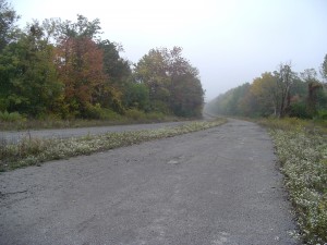 Between Breezewood and Ray's Hill.