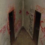 Doors to tunnel ventilation chamber.